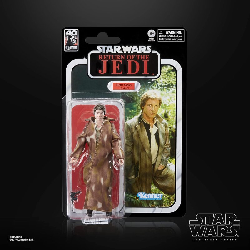 Figura de colección  Star Wars Han Solo 40th Aniversary